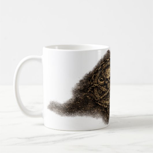Cursed Coin Pirate Sigil Kaffeetasse (Links)