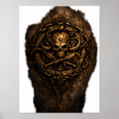 Cursed Coin Pirate Sigil Poster (Vorne)
