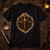 Cursed Compass Sigil Pirate T-Shirt