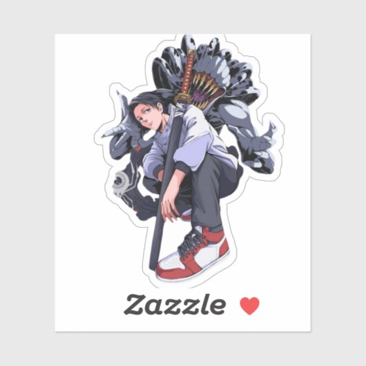 💀 Cursed Lovers Sticker (Blatt)