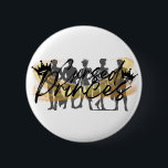 Cursed Princes Hat Button<br><div class="desc">Cursed Princes logo from Elizabeth Reynold's Cursed Princes Series.</div>
