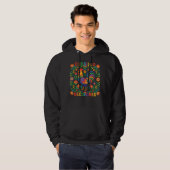 Cursillo DeColores Spanischer Volkskunst-Hahn Hoodie (Vorne ganz)