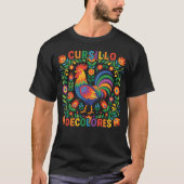 Cursillo DeColores Spanischer Volkskunst Hahn T-Shirt (Vorderseite)