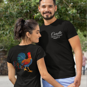 Cursillo Dekolores mit Diözese & Region auf Pocket T-Shirt