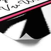 Cursive Alphabet Poster (Ecke)