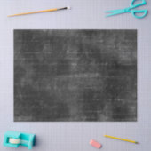 Cursive Skripte auf Distressive Black Decoupage Seidenpapier (Basteln)