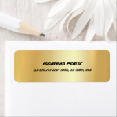 Cursive Text sauber Glamour Moderne Elegante Gold (Insitu)