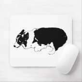 Cursor trifft Corgi-Kadenz Mousepad (Mit Mouse)