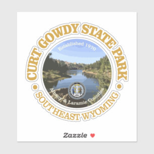 Curt Gowdy SP Aufkleber