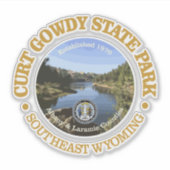 Curt Gowdy SP Aufkleber (Vorderseite)