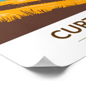 Curt Gowdy Staat Park Wyoming Vintag Poster (Ecke)