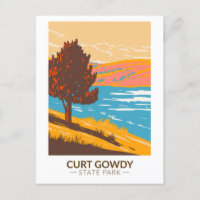 Curt Gowdy Staat Park Wyoming Vintag