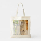 Curtain in the Wind Cozy Tote Bag Tragetasche (Rückseite)