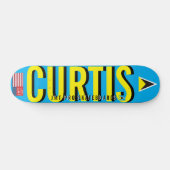 CURTIS 7 3/4" Skateboard Deck (Horizontal)