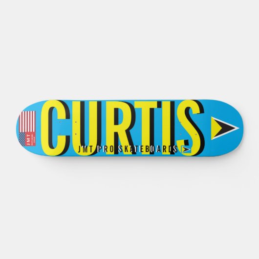 CURTIS 7 3/4" Skateboard Deck (Horizontal)