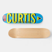 CURTIS 7 3/4" Skateboard Deck (Horizontal)