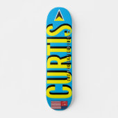 CURTIS 7 3/4" Skateboard Deck (Vorne)