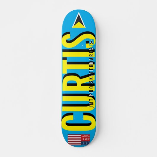 CURTIS 7 3/4" Skateboard Deck (Vorne)