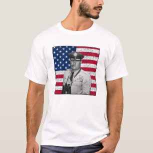 Curtis Lemay und die US-Flagge T-Shirt