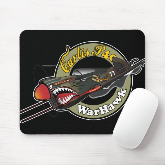 Curtis P40 WarHawk Mousepad (Mit Mouse)