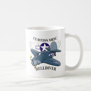 curtis sb2c helldiver kaffeetasse