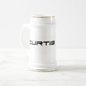 Curtis-Smith Stein Bierglas (Vorderseite Links)