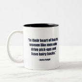 Curtis Zweifarbige Tasse (Links)