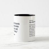 Curtis Zweifarbige Tasse (Mittel)