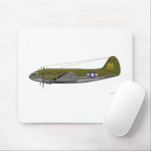 Curtiss C-46 Kommando Mousepad (Mit Mouse)