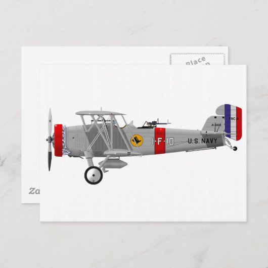 Curtiss F8C-4 Helldiver A5433 Postkarte (Vorne/Hinten)