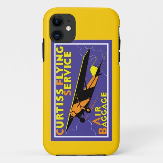 Curtiss Flying Service Case-Mate iPhone Hülle (Rückseite)