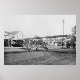 Curtiss-Hering-Flugmaschine, Anfang der 1900er Jah Poster