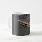 Curtiss, Jenny, 1918, _Classic Luftfahrt Kaffeetasse (Vorderseite Links)