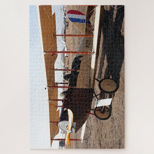 Curtiss Jenny Biplane Puzzle (Vertikal)