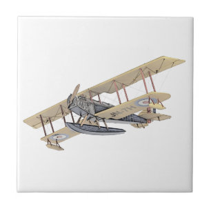 Curtiss JN-4 Jenny Floss-Flugzeug Fliese