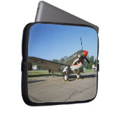 Curtiss P-40 Warhawk, an der Flugschau Minnesotas Laptopschutzhülle (Vorne Rechts)