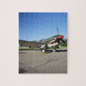 Curtiss P-40 Warhawk, an der Flugschau Minnesotas Puzzle (Vertikal)