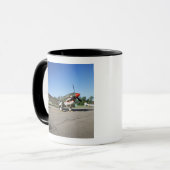 Curtiss P-40 Warhawk, an der Flugschau Minnesotas Tasse (Vorderseite Links)