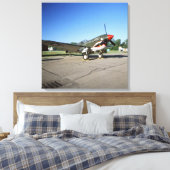Curtiss P-40 Warhawk, auf der Minnesota CAF Air Sh Leinwanddruck (Insitu (Schlafzimmer))