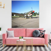 Curtiss P-40 Warhawk, auf der Minnesota CAF Air Sh Leinwanddruck (Insitu (Wohnzimmer))