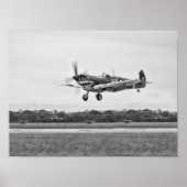 Curtiss P-40 Warhawk Fighter Air Flugzeug Poster (Vorne)