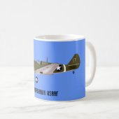 Curtiss P-40 Warhawk Kaffeetasse (VorderseiteRechts)