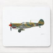 Curtiss P-40 Warhawk Mousepad (Vorne)