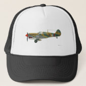 Curtiss P-40 Warhawk Truckerkappe (Vorderseite)