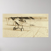 Curtiss Pursuit-Flugzeug Poster (Vorne)