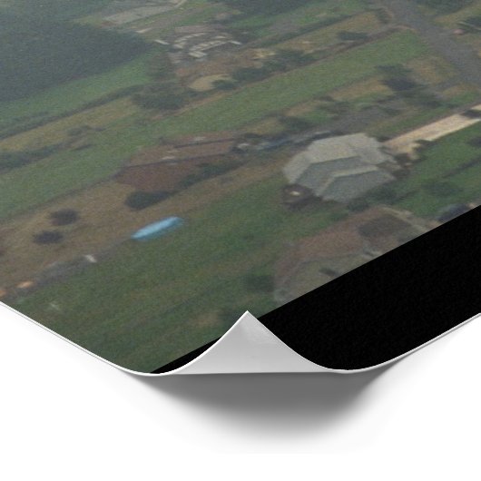 Curtiss, Pusher Replik, 1947_Classic Aviation Poster (Ecke)