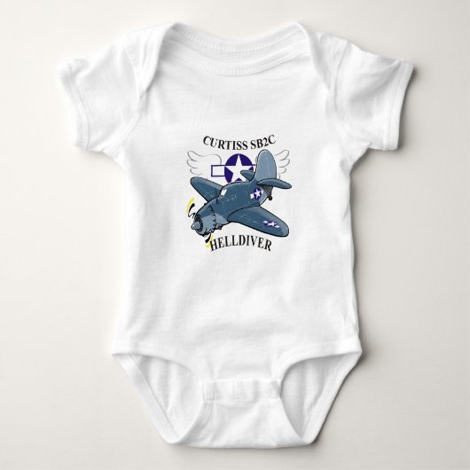 Curtiss SB2C Helldiver Baby Strampler (Vorderseite)