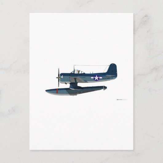 Curtiss SC-1 Seahawk Postkarte (Vorderseite)