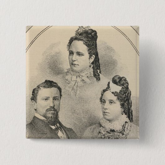 Curtiss & Todd Familienportraits Button (Vorderseite)