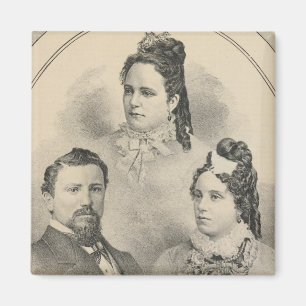 Curtiss & Todd Familienportraits Magnet